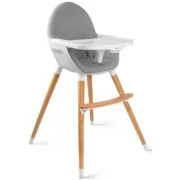 Scaun de masa Fini, 2 in 1, gri, Kinderkraft