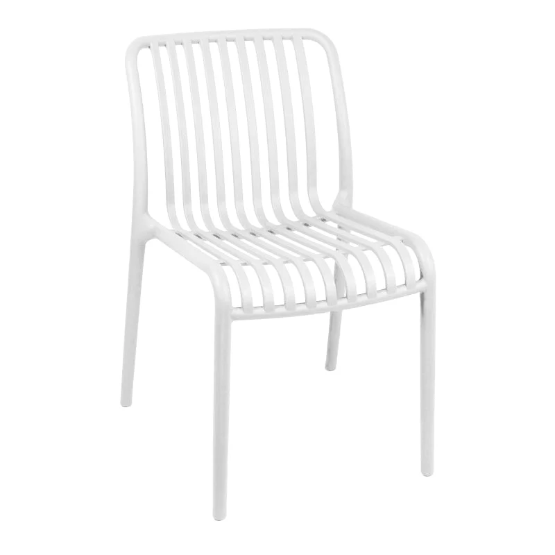 Scaun din PP Zoi  ton alb 42x58x79cm