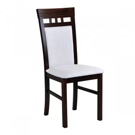 Scaun living MILANO, wenge + gri, 43x40x96 cm