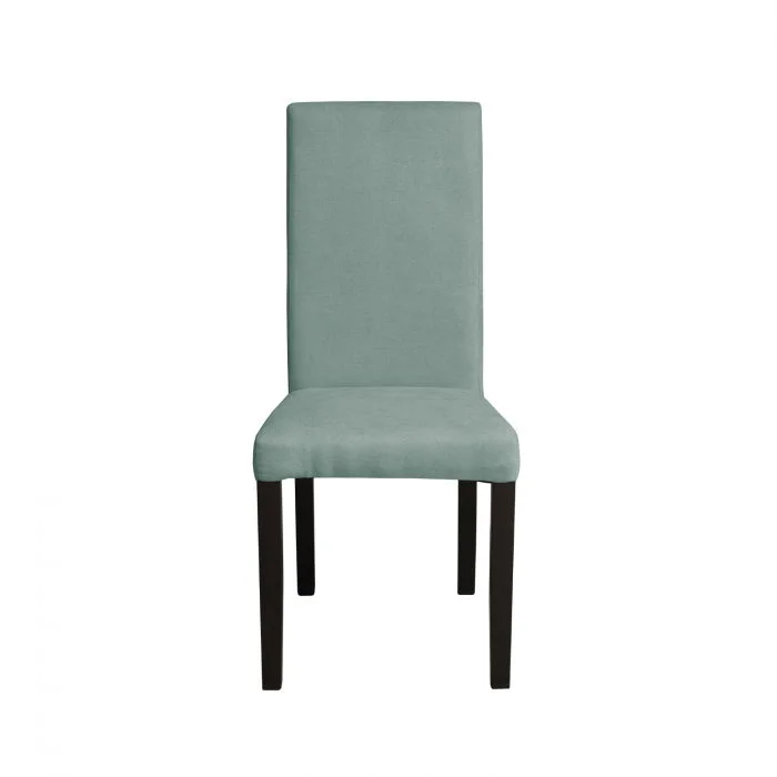 Scaun living TEO, picioare lemn wenge, stofa mint, 46x60x98 cm