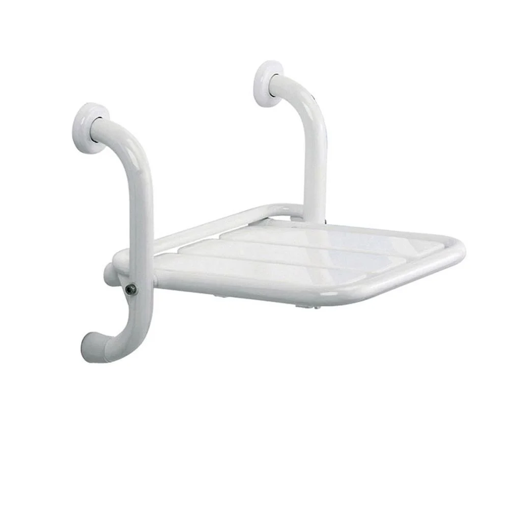 Scaun pliabil dus pentru persoane cu dizabilitati, alb, Thermomat