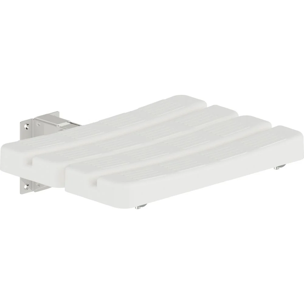 Scaun pliabil dus pentru persoane cu dizabilitati Deante Lehnen, alb