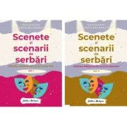 Scenete si scenarii de serbari scolare pentru prescolari si scolari mici Vol 1 + Vol 2 - Anca Bulboaca