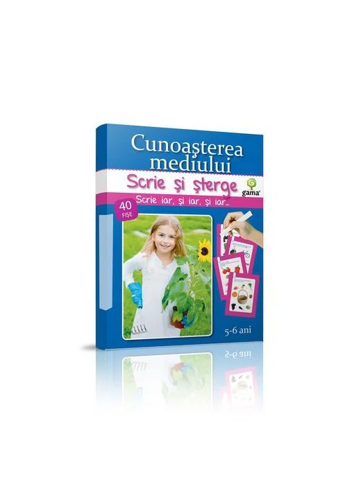 Scrie si sterge - Cunoasterea mediului 5-6 ani