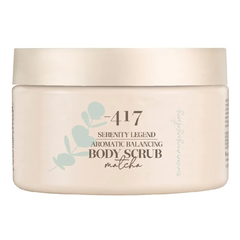 Scrub pentru corp cu Matcha Serenity Legend, 400 g, Minus 417