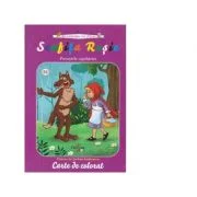 Scufita Rosie. Carte de colorat