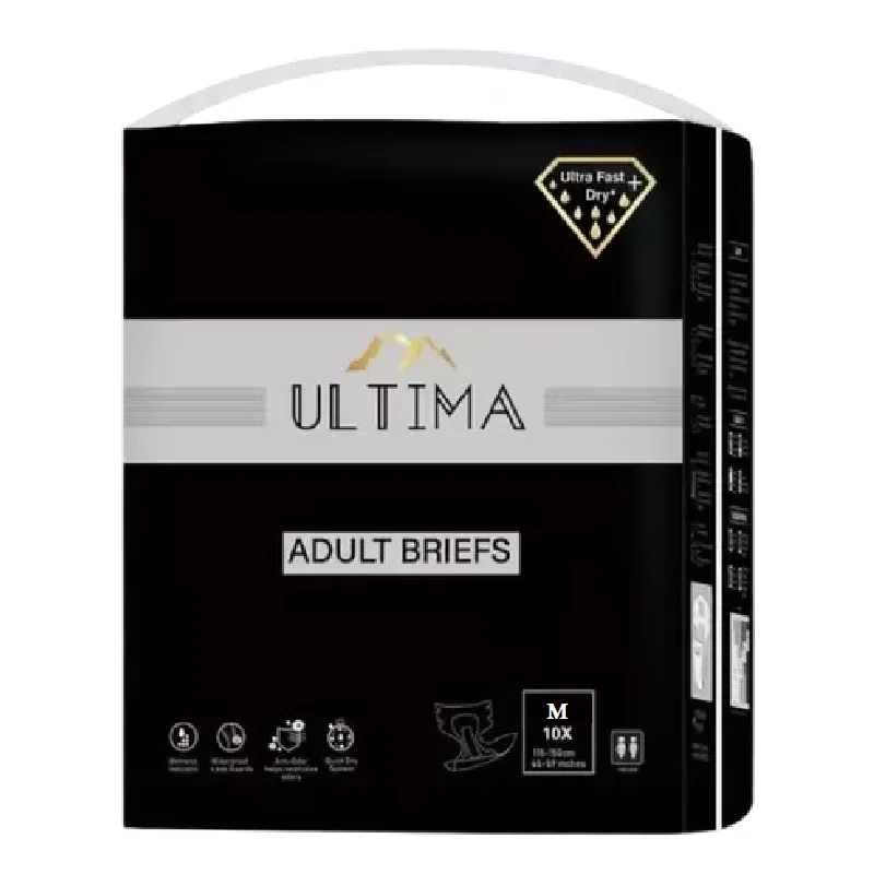 Scutece pentru adulti Ultima Line, marime M, 10 bucati, Nateen