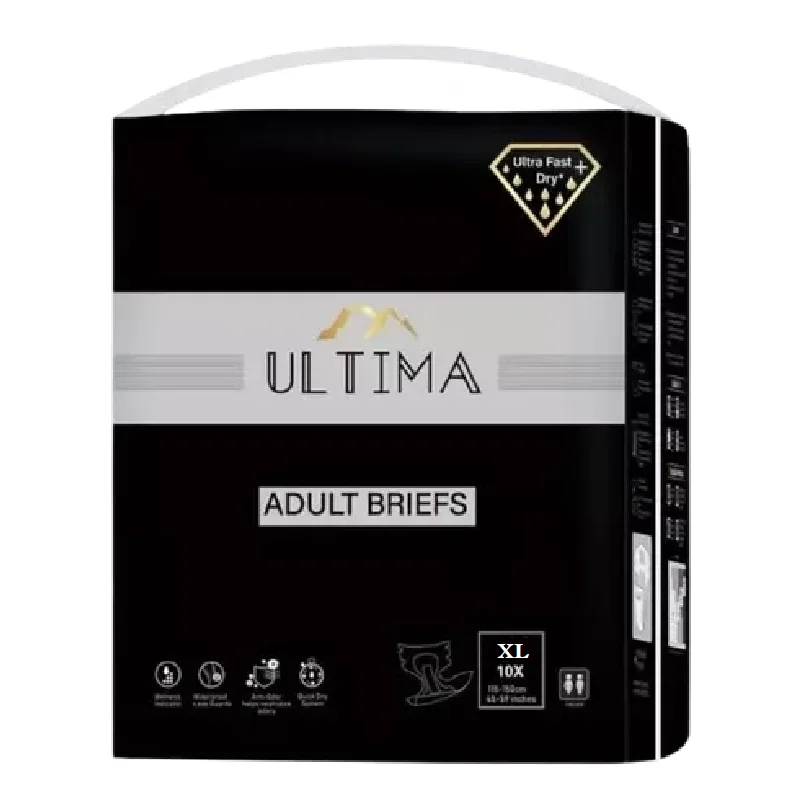 Scutece pentru adulti Ultima Line, marime XL, 10 bucati, Nateen