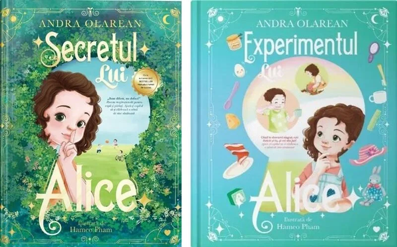 Secretul lui Alice / Experimentul lui Alice - Hardcover - Andra Olarean - Lidana
