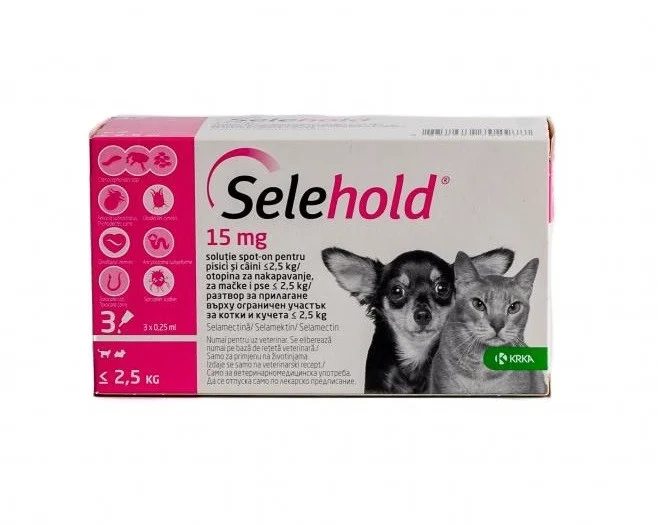 Selehold Pisica, 1 pipeta