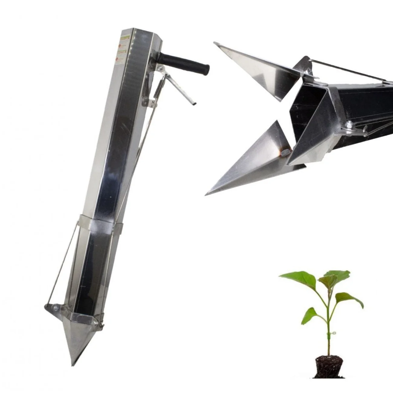 Semanatoare ManualaRasaduri, Plantator Manual, Diametru 7.5 cm, Adancime 12 cm