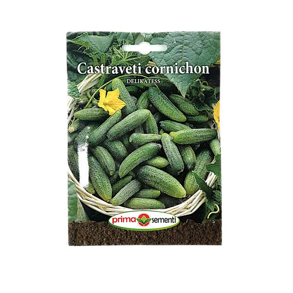 Seminte castraveti cornichon Delikatess 4 gr, Prima Sementi