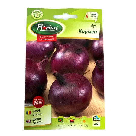 Seminte ceapa Carmen 2 gr, Florian Bulgaria