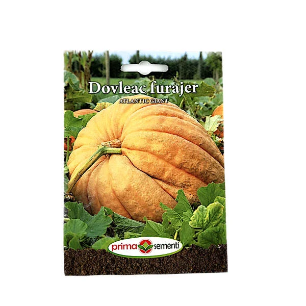 Seminte dovleac furajer Atlantic Gigant 1 gr, Prima Sementi