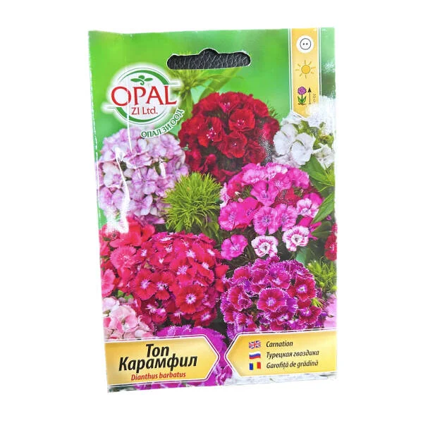 Seminte flori Garofita de gradina 0,4 gr, OpalZi Bulgaria