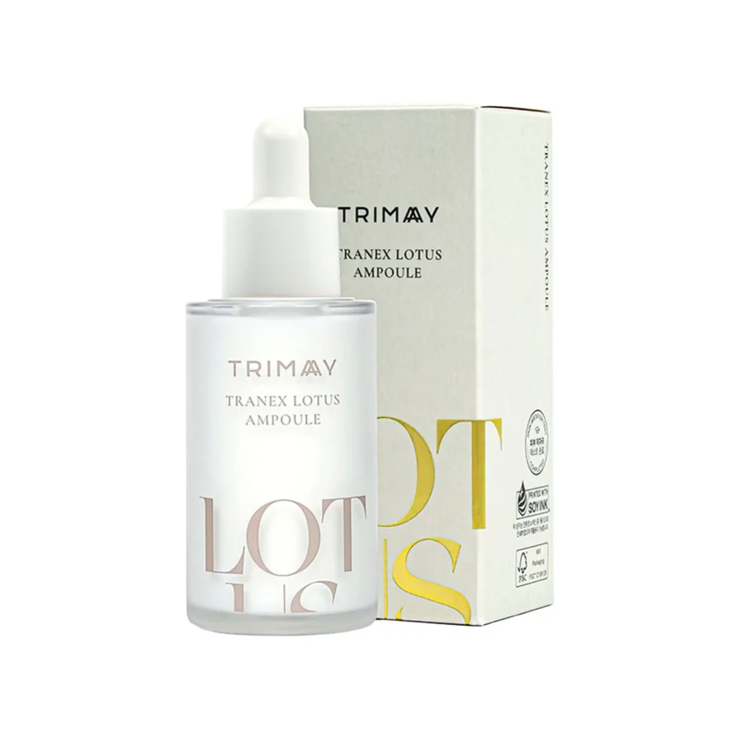 Ser concentrat pentru stralucirea tenului Tranex Lotus Ampoule, 50ml, Trimay