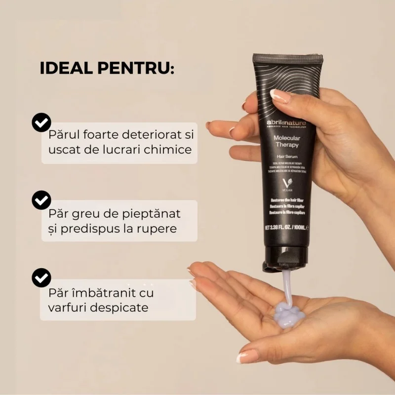Ser reparare si umplere a firelor de par Molecular Therapy Abril et Nature, 10 ml