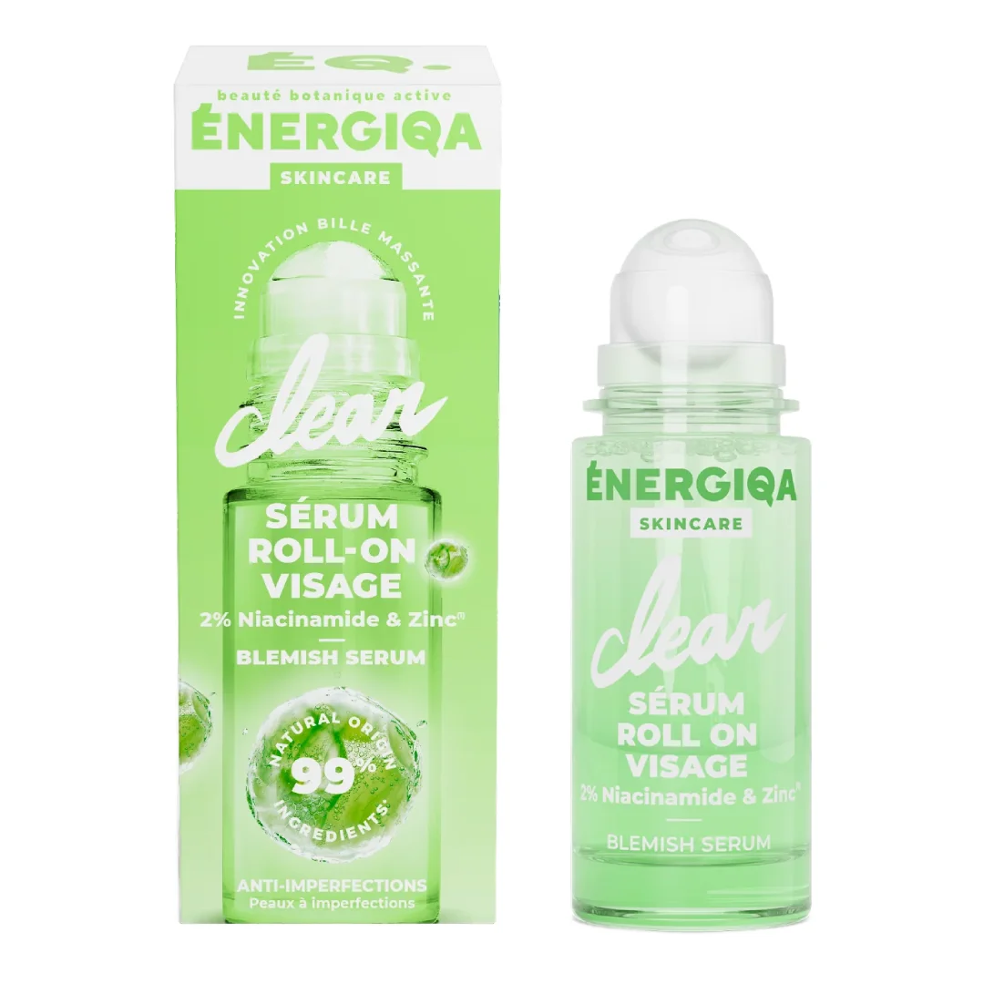 Ser roll-on pentru fata cu niacinamide si zinc, 30 ml, Energie Fruit