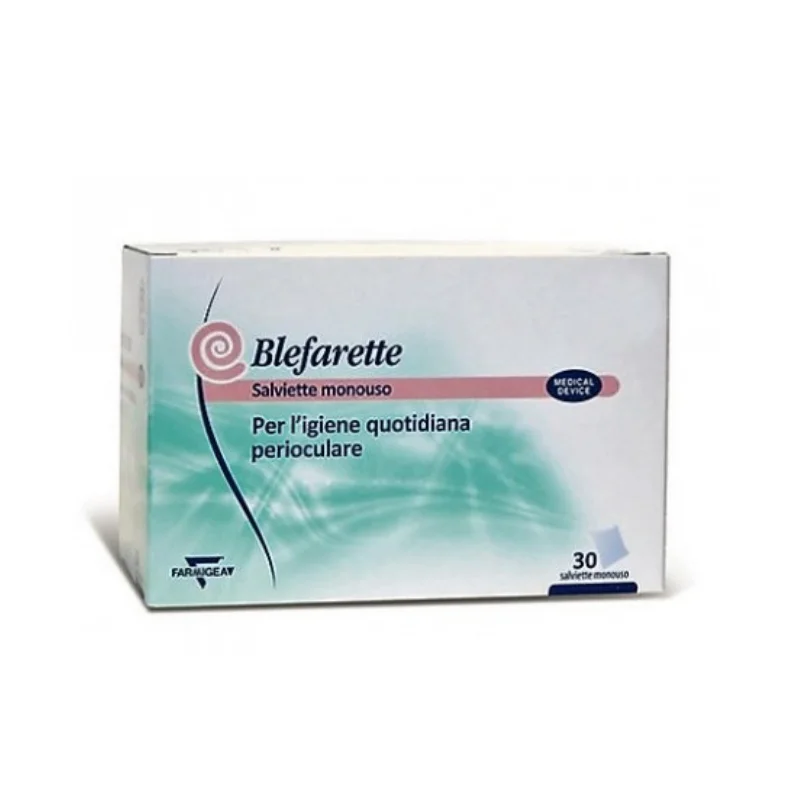 Servetele oculare sterile de unica folosinta Blefarette, 30 bucati, Farmigea