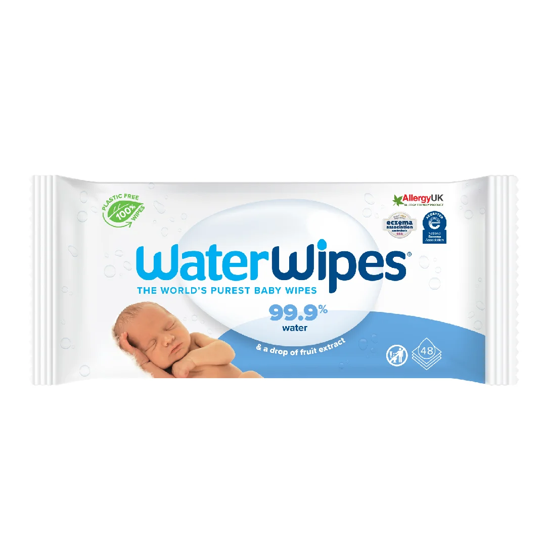 Servetele umede, 48 bucati, Water Wipes