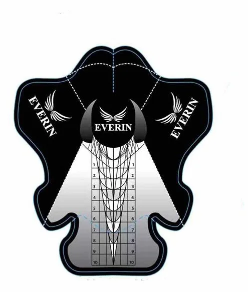 Set 100 bucati sabloane aluminium double form Everin - U83 - U83-100bucati - Everin.ro