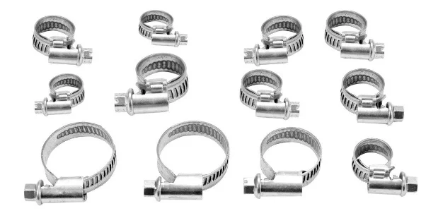 Set 12 colierele YLT-6680 din otel inoxidabil