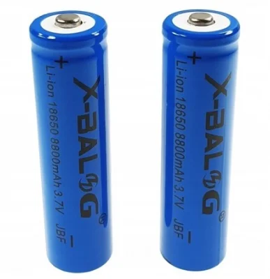 Set 2 Acumulatori 8800 mAH 3.7 V Li-ion model 18650
