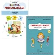 Set 2 caiete pentru grupa mare, 5-6 ani: Caietul prescolarului si Creionasele hazlii - Gabriela Berbeceanu, Smaranda Maria Cioflica
