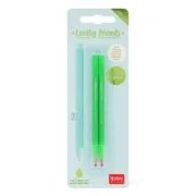 Set 2 rezerve pix Lovely Friends, neon green, Legami