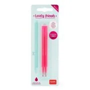 Set 2 rezerve pix Lovely Friends, neon pink, Legami