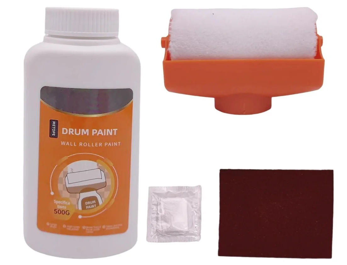 Set 2 Role cu pasta de reparare a peretilor uscare rapida 500g