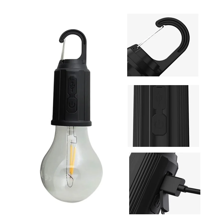 Set 2 X Bec Portabil Reincarcabil prin USB Rezistent la Apa