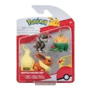 Set 3 figurine de actiune, Appltun, Tyrunt, Flareon