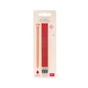 Set 3 rezerve pix Erasable Pen Red, Legami