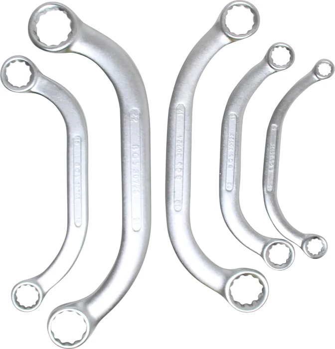 Set 5 chei inelare tip U  8x10-21x22 mm