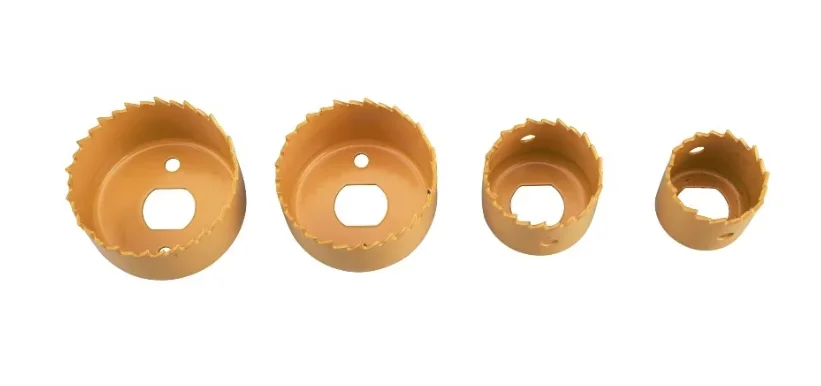 Set 5 piese carota si burgiu pentru lemn