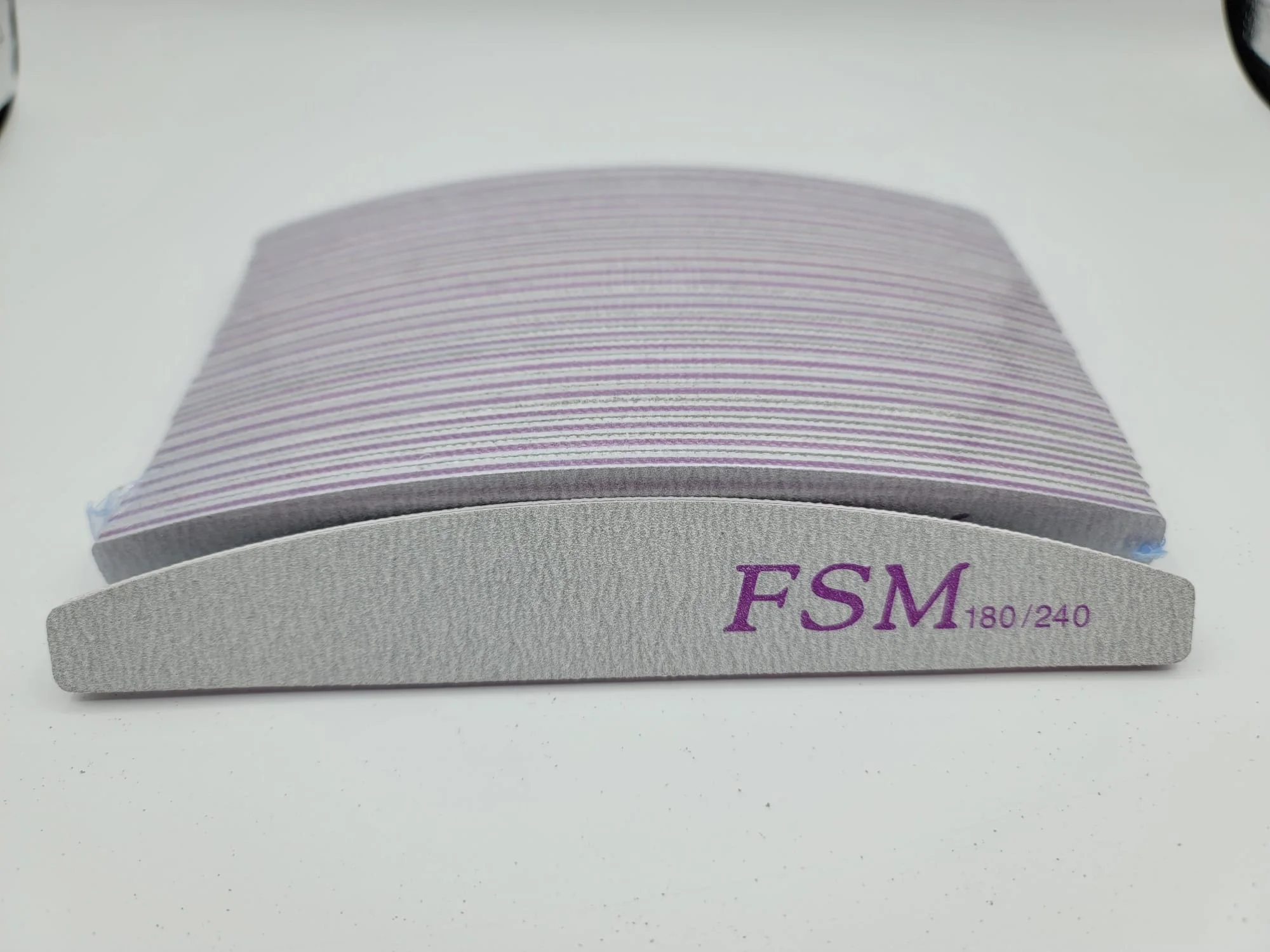 Set 50 Bucati Pila Unghii Semiluna FSM 180/240 - PFSM180-240-50B - Everin.ro