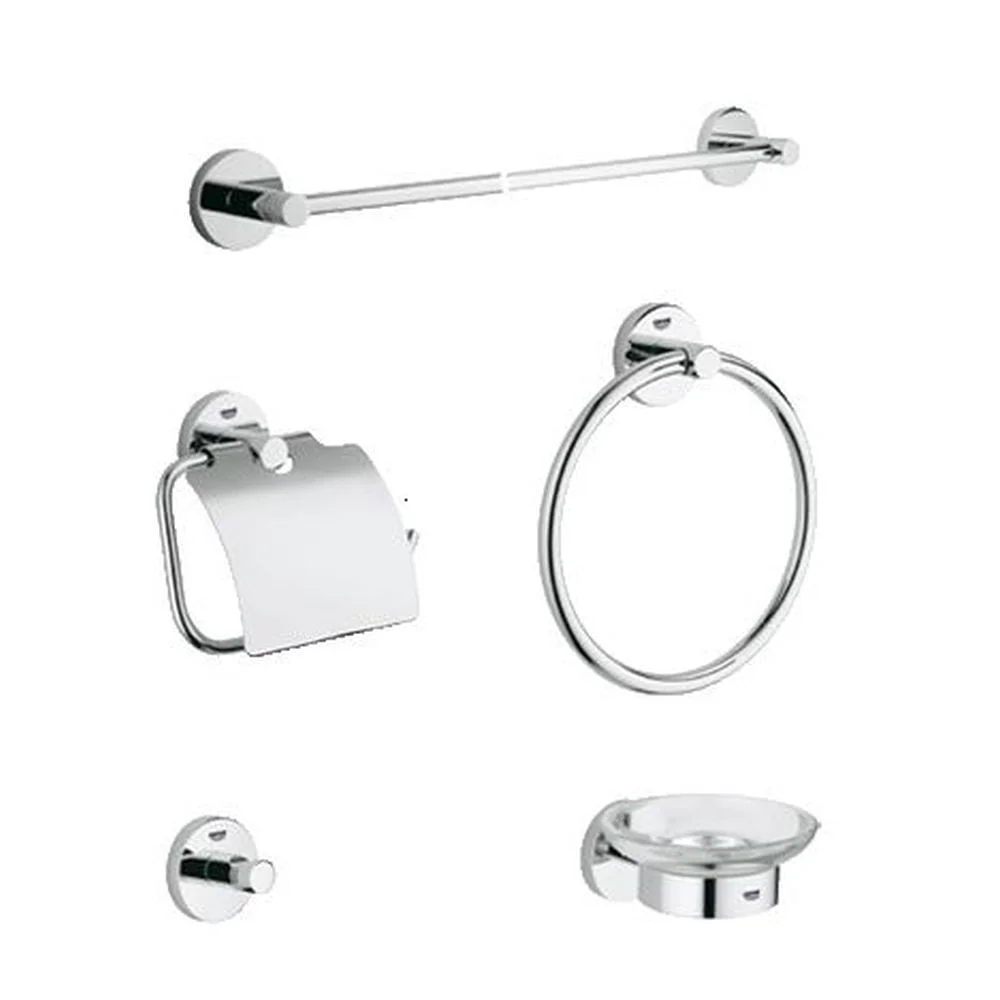 Set accesorii baie culoare crom Grohe Essentials