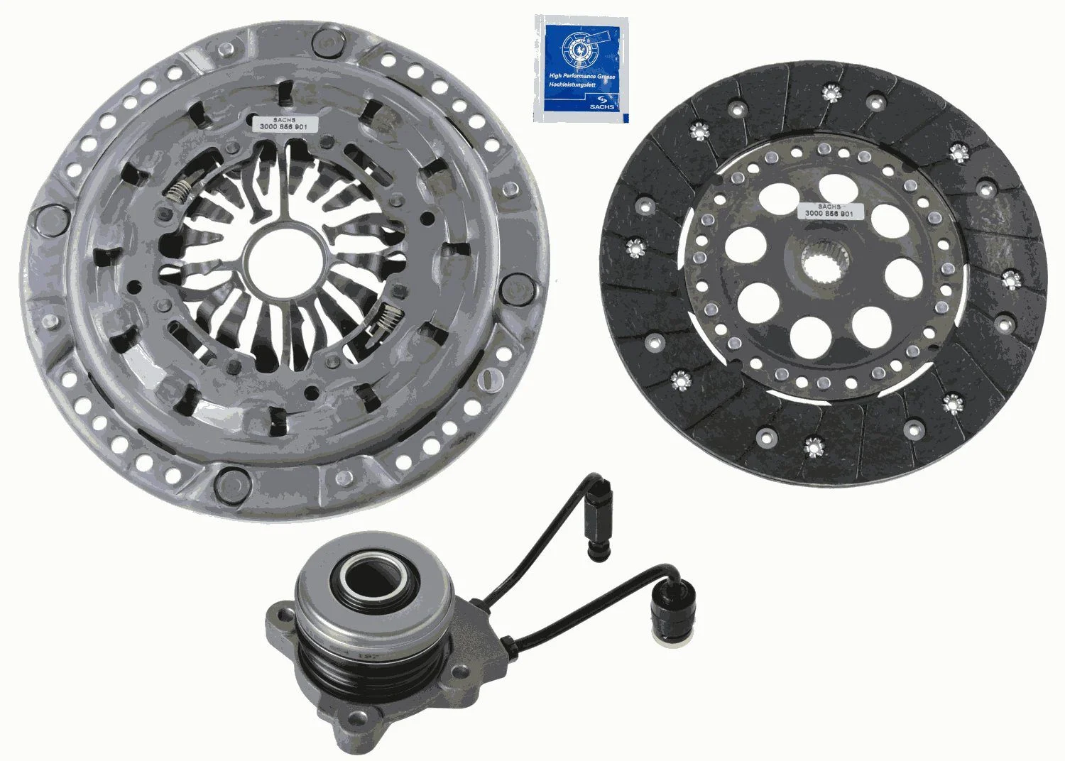 Set ambreiaj SACHS 3000 990 049