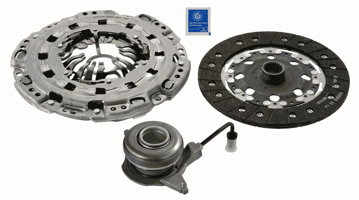 Set ambreiaj SACHS 3000 990 161