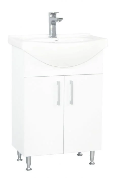 Set Baza si Lavoar seria 005, eco, 50 cm, alb