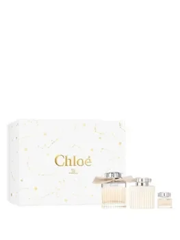 Set cadou Chloé (Apa de toaleta, 75 ml + Balsam de corp, 100 ml + Apa de toaleta, 5 ml), pentru femei