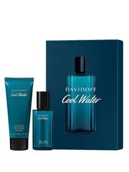 Set cadou Davidoff Cool Water Man (Apa de toaleta, 40 ml + Gel de dus, 75 ml), pentru barbati
