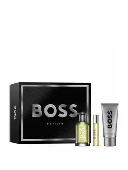 Set cadou Hugo Boss (Apa de toaleta, 100 ml + Gel de dus, 100 ml + Apa de toaleta travel size, 10 ml), pentru barbati