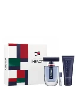 Set cadou Impact EDT 100 ml, gel de dus 100 ml si EDT miniatural 4 ml