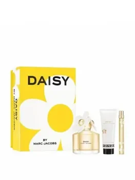 Set cadou Marc Jacobs Daisy (Apa de toaleta, 100 ml + Lotiune de corp, 75 ml + Apa de toaleta, 10 ml), pentru femei