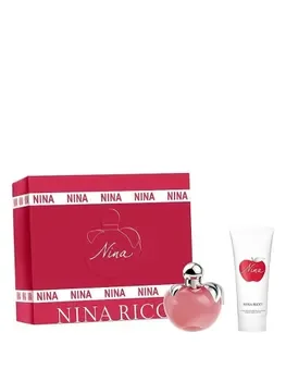 Set cadou Nina Ricci Nina (Apa de toaleta, 50 ml + Lotiune de corp, 75 ml), pentru femei