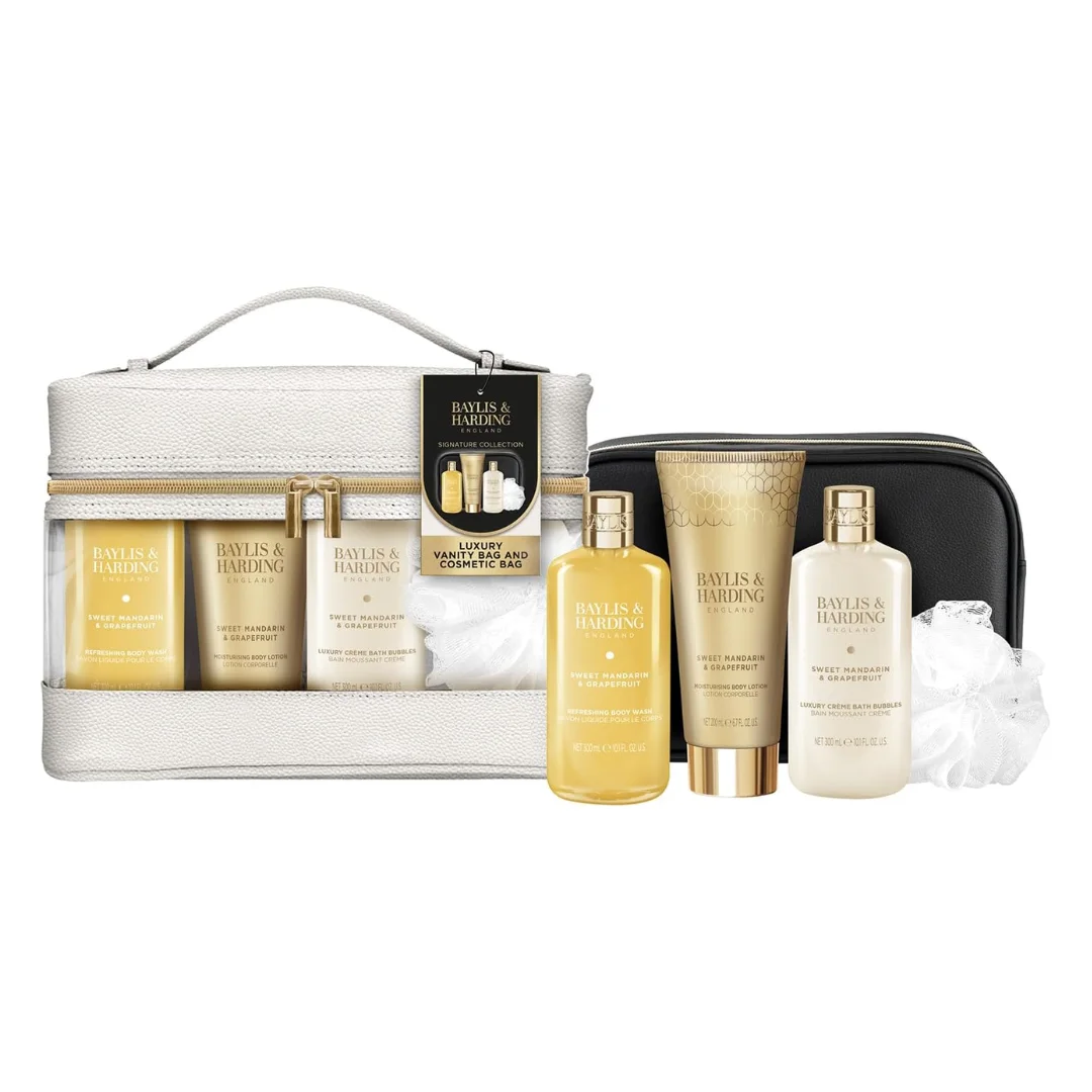 Set cadou pentru ingrjirea corpului Sweet Mandarin&Grapefruit, 5 piese, Baylis & Harding