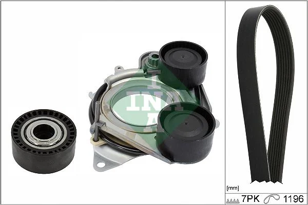 Set curea transmisie cu caneluri Schaeffler INA 529 0542 10