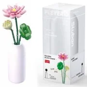 Set de Constructie Flowers Lotus, 258 piese, Sluban